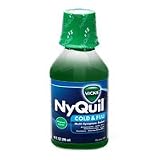 Vicks Nyquil Cold and Flu Multi-Symptom Relief, Original Flavor 10 fl oz (295 ml)