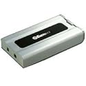 Enermax - JAZZ EB307ES-S - Storage enclosure - 3.5'' - SATA-300 -  Hi-Speed USB eSATA-300 - silver