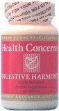 Digestive Harmony 60 Tabs ( Probiotic Relieves Yeast Infections, Constipation Relief, bloating, digestive advantage ibs, Gallstones, Diverticulitis, Hemorrhoids, Ulcerative Colitis, Gastrointestinal. ) By Health Concerns