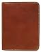 Men's Wallet with Coin Pocket | Men's Wallet with Coin Purse - Cognac Tony Perotti PrimaFront Pocket Wallet with I.D. Flap Card Case