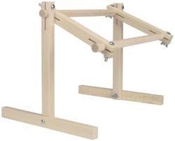 Kahoot Deluxe Hardwood Scroll Frame Lap Stand H400 (1-Pack)