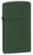Green Matte, Slim* - Zippo 1627, Zippo Lighters Other Lighters