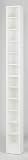 Tvilum 4806649 Dylan Bookcase CD Tower, White