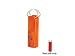 Picnic Time Barbera Insulated, 1-Bottle Neoprene Tote w/ Clear Handles & Corkscrew (Red)