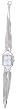Solid Sterling Liquid Silver Watch.