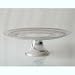 Recycled Glass Cake Stand (Taupe)
