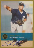 Shane Hearns, West Michigan Whitecaps - Mariners Affiliate Autographed Card