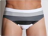 Go Softwear Saturn Swim Briefs Charcoal