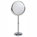 Irving Rice 6 1/2" Polished Chrome Stand Mirror #EX196-C