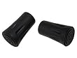 Round Rubber Tips/Ferrules (Pair) for Trekking Hiking Sticks, Nordic Walking Poles