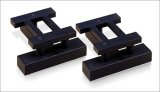 Lovan JAZ-600 Jazz 3-Post 6" Steel Speaker Stands, Black, Pair