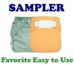 Favorite Easy to Use Cloth Diaper Sampler