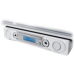 AM/FM Undercabinet Clock Radio with CD Player