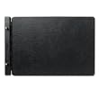 Wilson Jones 241-66N Raven Vinyl-Guarded Post Binder For 11X17 Sheets, 7 C To C, Black