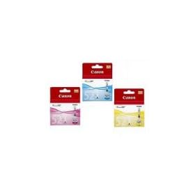 Canon CLI-521 Cyan Magenta and Yellow Ink Cartridges (2934B007)