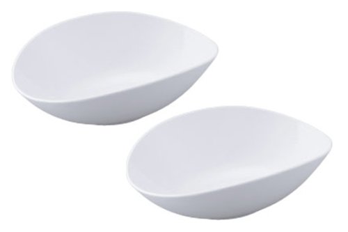 Noritake ファインポーセレン クレオホワイト オーバルアミューズペアセット P5440/1624