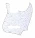 Fender Standard Jazz Bass Pickguard 10 Hole White Pearl