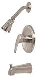 Premier Westlake 120466 Brushed Nickel Tub & Shower Faucet Set
