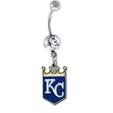 Kansas City Royals MLB Sexy Belly Navel Ring