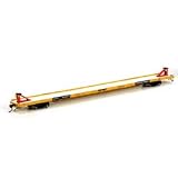 Athearn HO F89-F Flat, KTTX/Yellow #153077 ATHG29516
