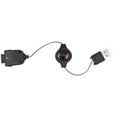 HP iPAQ retractable Sync and Charge cable for series hx2100 / hx2400 / hx2700 / hx4700 / rx3000 / rx3115 / rx3400 / rx3700 / rx3715 / rw6100 / rz1700 / h1900 / h2200 / h3800 / h3900 / h4100 / h4300 / h5100 / h5400 / h5500 / 6315 / 6340 / h6315 / hw6510 / hw6515 / hw6915 / hw6925 / hw6540 / hw6945 / rw6100