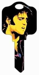 Neon Elvis Kwikset KW1 House Key