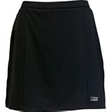 bette & court Performance Skort with Hidden Ball and Tee Pocket (COLOR: Brown, SIZE:Medium)