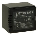 Digital Concepts Battery for Panasonic CGA-DU14  1400 MAH