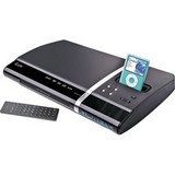 Desktop iPod / DVD player comb