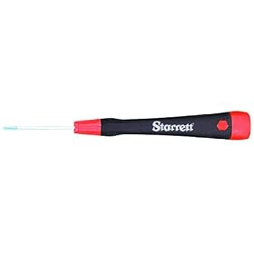 Starrett 551E Precision Screwdriver, No. 00 Phillips Blade