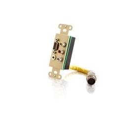 Rapidrun Dc Wp Hd15 3.5mm 3rca a/V Wall Ivory