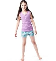 Cotton Rich Checked Shortie Pyjamas