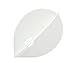 L-style L2c Teardrop Champagne Dart Flights Set to Play Darts - White