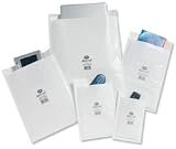 50 White Jiffy Airkraft Postal Bags Size 3 ( 220x320mm) Bubble-lined Peel and Seal