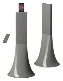 Parrot Zikmu Wireless Stereo-Lautsprecher f&uuml;r Apple iPod und iPhone grau Preisvergleich