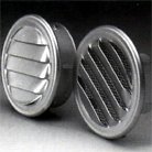 2 Pack of Midget Louver REG Series, Aluminum, Standard Collar - 2 inch per Dozen
