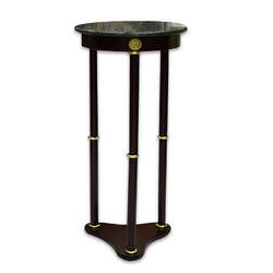Round Green Marble Top Plant Stand
