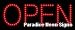 Open LED Sign 8 x 20