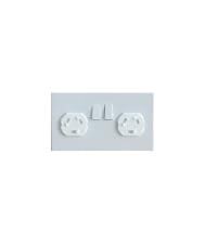 Socket covers - White - 12pk