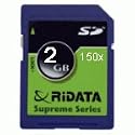 Ridata Sd Card 2GB 150X Pro Slc Speed Reliability Longer Life-span