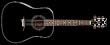 Dean Tradition S2 Solid Top Dreadnaught Acoustic Guitar, Classic Black