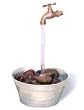 Antique White Bowl Fountain
