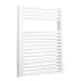Kitchen & Housewares : White Curved Bathroom Heated Towel Radiator Rail 800mm x 500mm