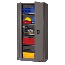 SECURALL Industrial Storage Cabinets - Gray