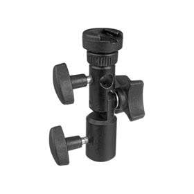 Lastolite Tilt/Swivel Head Umbrella Adapter with Flash Shoe for Light Stands