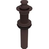 Brasstech 3203/10B Fully Polished Lift and Turn Lavatory Drain Less Overflow, Oil Rubbed Bronze