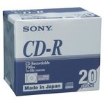 SONY 20CDQ80DNA データ用CD R 20枚パッ