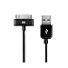 Jazooli USB Charge & Sync Dock Connector Cable For All Apple iPods/iPhones/iPads - Black