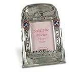Atlanta Braves Stadium Pewter Picture Frame