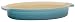 Kitchen & Housewares : Le Creuset Stoneware 3-1/4-Quart Oval Baking Dish, Caribbean